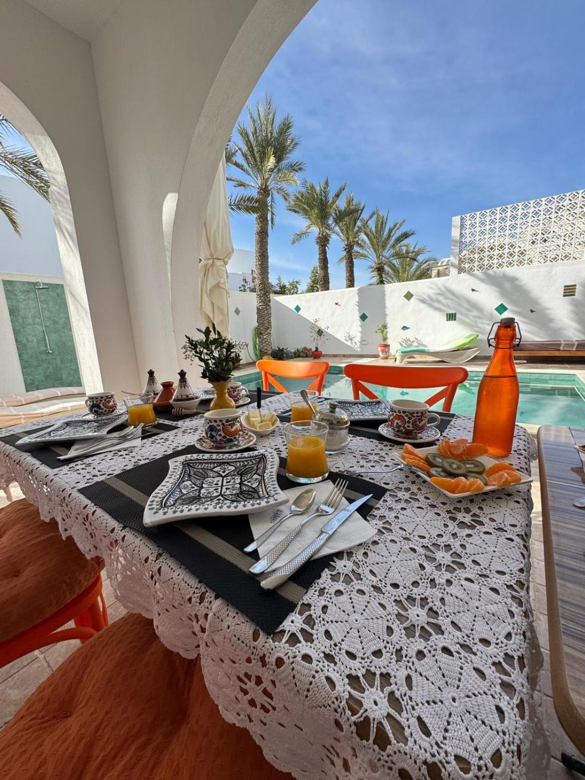 Dar El Kahina Djerba Hotel Mezraia Buitenkant foto